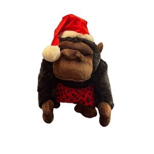 Dan Dee Christmas Gorilla Plush Medium‎ Collector's Choice 2023 collectible